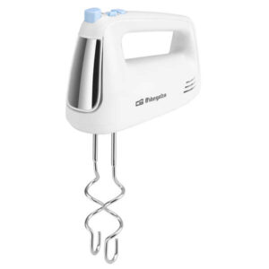orbegozo ba 3600 batidora amasadora multifuncional potente y versatil 5 velocidades + turbo accesorios de acero inoxidable facil limpieza