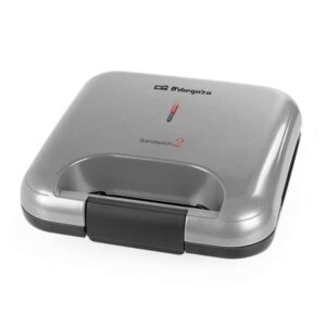 orbegozo sw 4200 sandwichera tostadora practica y duradera potencia 800w placas antiadherentes facil limpieza almacenamiento vertical proteccion contra sobrecalentamiento
