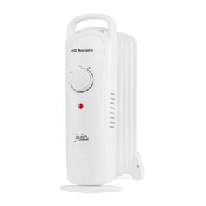 orbegozo ro 720 radiador de aceite junior compacto potencia 700w termostato regulable proteccion contra sobrecalentamiento facil manejo asa para transporte ahorro energetico