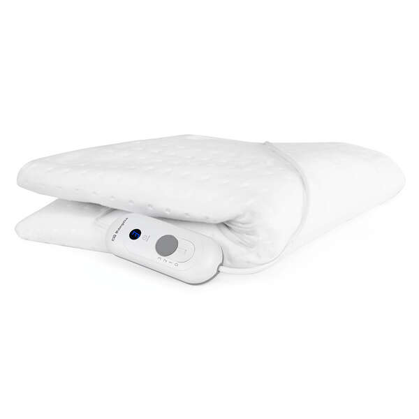 orbegozo cah 0850 calienta camas electrico calor persistente control remoto extraible sistema de calor extra en pies ajuste al colchon apagado automatico lavable descanso reparador
