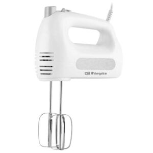 orbegozo ba 3250 batidora amasadora potente y versatil para pan casero en minutos 6 velocidades + turbo accesorios de acero inoxidable facil limpieza