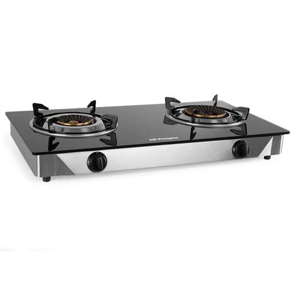 orbegozo fo 2720 hornillo a gas elegance encendido piezoelectrico quemadores de triple corona seguridad ffd diseño resistente y elegante