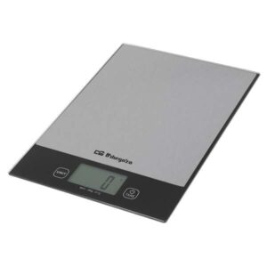 orbegozo pc 2026 bascula de cocina digital precision y control en tus recetas superficie de cristal templado pantalla lcd capacidad maxima 20kg diseño moderno y resistente