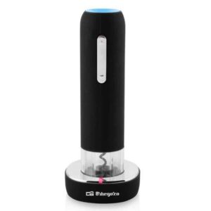 orbegozo cu 4100 sacacorchos electrico recargable extraccion rapida y sencilla del corcho diseño elegante y ergonomico recarga en 4 horas para hasta 50 botellas