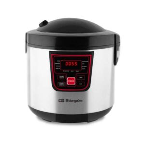 orbegozo mcp 6000 cocina programable disfruta de recetas profesionales en casa con esta maquina versatil y facil de usar 11 programas preinstalados acabado inoxidable cubeta antiadherente