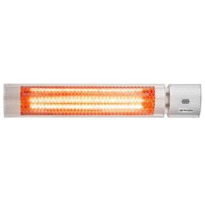 orbegozo phf 50 estufa infrarrojos calor instantaneo y eficiente para interior y exterior potencia de 2000w ip 55 resistente mando a distancia silenciosa