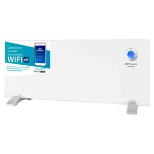 orbegozo rew 2000 panel radiante wi fi inteligente control por voz deteccion de ventanas abiertas programacion diaria y semanal seguridad infantil display digital lcd