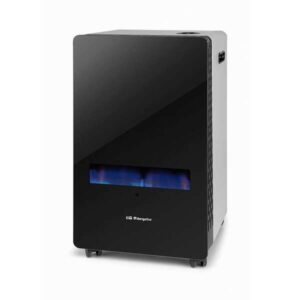 orbegozo hbf 100 estufa llama azul potencia 3800w clase energetica a triple sistema de seguridad portatil y eficiente