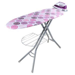 orbegozo tp 3500 tabla de planchar practica y comoda rejilla de acero resistente altura ajustable hasta 93cm funda de algodon 100% plegable y facil de guardar toma de corriente homologada