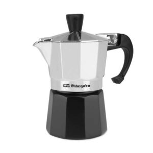 orbegozo kfm 130 cafetera de aluminio aromatica capacidad para una taza segura y facil de manipular compatible con diferentes tipos de cocinas facil de limpiar