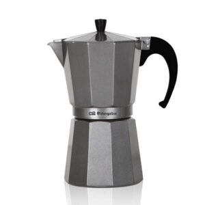 orbegozo kfs 620 cafetera de aluminio silver capacidad para seis tazas asa ergonomica valvula de seguridad ideal para preparar bebidas elaboradas con cafe