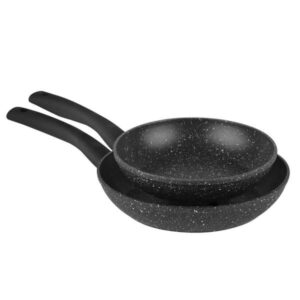 orbegozo pack 2 sartenes aluminio forjado alta calidad y resistencia superficie antiadherente ideal para sorprender con nuevas recetas