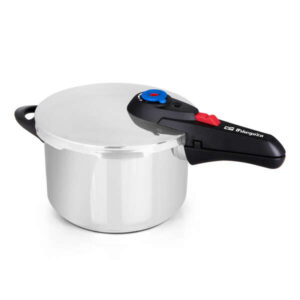 orbegozo hp 6006 olla super rapida capacidad 6 litros cinco sistemas de seguridad fondo termo difusor apto para todo tipo de fuegos
