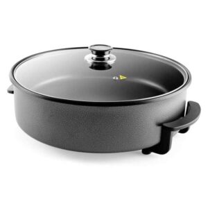 orbegozo pz 8100 olla paellera pizza pan reemplaza tu bateria de ollas con esta versatil olla electrica capacidad para grandes comensales distribucion uniforme del calor y facil limpieza