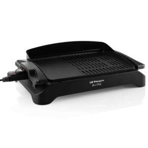 orbegozo bc 4000 barbacoa electrica de sobremesa potente y versatil para grandes reuniones doble zona de grill y plancha facil limpieza y seguridad garantizada