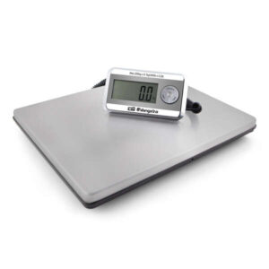orbegozo pc 5500 bascula de acero inoxidable cordon extensible pantalla retroiluminada capacidad maxima 200kg apagado automatico sensores de alta precision