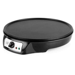orbegozo crepera cm 2360 maquina para crepes versatil y facil de usar superficie antiadherente temperatura ajustable luces indicadoras pies antideslizantes y accesorios incluidos