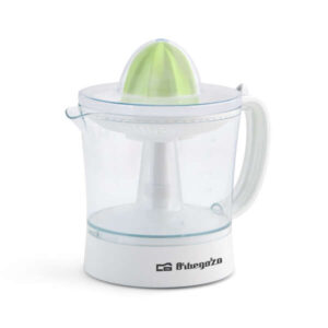orbegozo ep 2210 exprimidor de zumo practico y potente potencia 25w capacidad 1 litro funcion automatica de giro y arranque regulador de pulpa accesorios lavables en lavavajillas