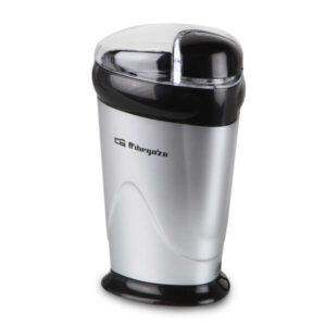 orbegozo mo 3250 molinillo de cafe multifuncional cuchilla de acero inoxidable potencia de 150w boton de seguridad diseño elegante y funcional