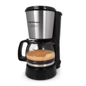 orbegozo cg 4016 cafetera de goteo aroma perfecto potencia 650w capacidad 6 tazas filtro permanente deposito con indicador de nivel de agua mantenimiento caliente 30min desconexion automatica