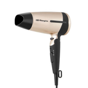 orbegozo se 1600 secador plegable de viaje potente y compacto 2 niveles de temperatura pulsador de aire frio proteccion contra sobrecalentamiento