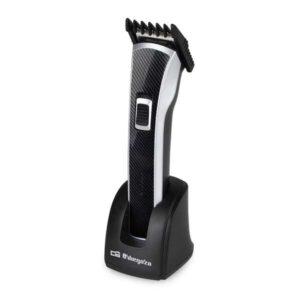 orbegozo ctp 1200 cortapelos electrico recargable resistente al agua corte preciso y comodo con 5 posiciones de corte cabezal y cuchillas extraibles y luz indicadora de carga