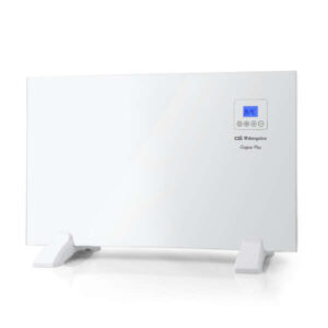 orbegozo reh 1000 a panel radiante diseño slim mando a distancia programacion diaria y semanal proteccion contra sobrecalentamiento potencia 1000w