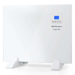 orbegozo reh 500 a panel radiante diseño slim en blanco mando a distancia programacion diaria y semanal proteccion contra sobrecalentamiento potencia 500w