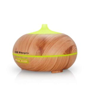orbegozo hua 3000 humidificador aromaterapia alivia tos y congestion elimina olores mejora el estado de animo y promueve el sueño temporizador 7 colores de luz silencioso