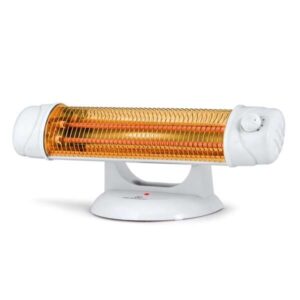 orbegozo bp 5003 a estufa de cuarzo intenso potencia de 1200w 2 niveles de calor sistema de seguridad antivuelco diseño horizontal orientable