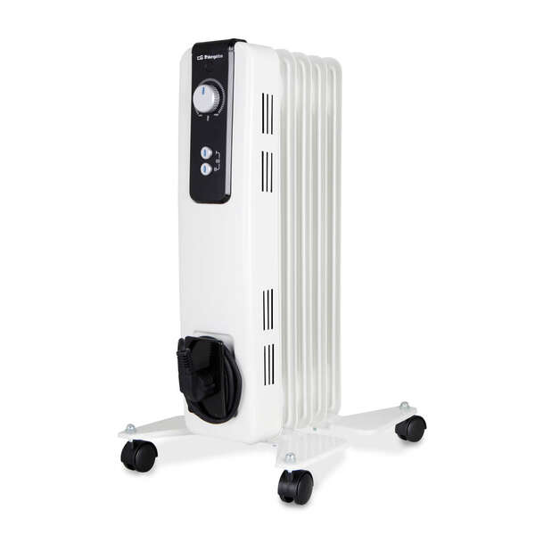 orbegozo rh compacto radiador de aceite potente y silencioso 2 niveles de potencia termostato regulable seguridad garantizada facil de transportar