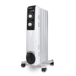 orbegozo rf radiador de aceite confort potencia ajustable diseño moderno facil de transportar seguro y silencioso