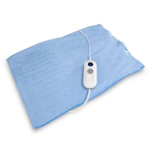 orbegozo ah 3150 manta electrica terapeutica calor beneficioso y persistente 6 niveles de temperatura indicador led apagado automatico funda y almohadilla lavable