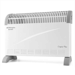 orbegozo convector cvt 3300 b potente calefaccion homogenea y rapida interruptores luminosos termostato regulable proteccion contra sobrecalentamiento ideal para espacios pequeños