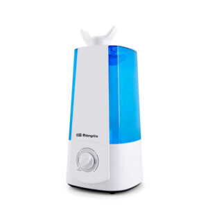 orbegozo hu 2031 humidificador ultrasonico vapor frio regula humedad purifica aire cuida piel doble salida ajustable auto apagado silencioso ideal para espacios hasta 30m²