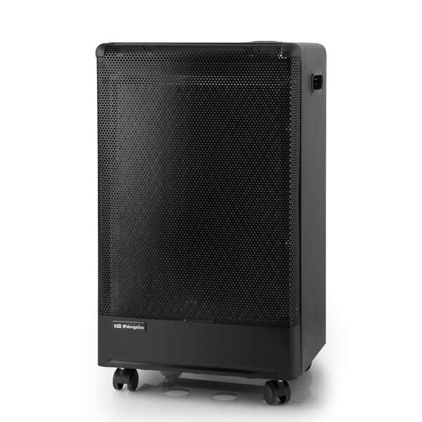 orbegozo estufa catalitica h 55 potencia maxima 3000w asas y ruedas para transporte encendido piezoelectrico triple sistema de seguridad clase energetica a