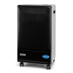 orbegozo estufa llama azul hbf 90 potencia maxima 4200w clase energetica a cobertura amplia segura y practica transportable triple sistema de seguridad