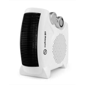 orbegozo fh 5040 a calefactor 2 en 1 potencia 2000w selector rotativo 3 posiciones funcion ventilador asa transporte proteccion sobrecalentamiento