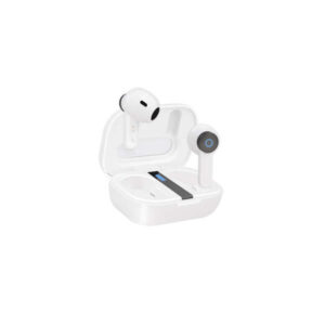 tooq auriculares inalambricos + micrófono "bender" color blanco