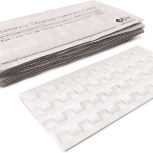 safescan pack de 15 tarjetas de limpieza para contadoras de billetes elimina suciedad y residuos manten tu equipo en optimas condiciones