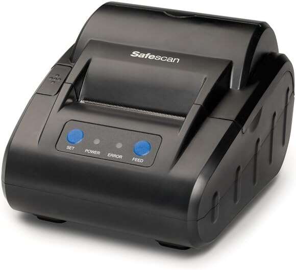safescan tp 230 impresora termica compatible con safescan 1250, 6165, 6185, 2465 s, 2665 s, 2685 s y 2985 sx alta calidad de impresion