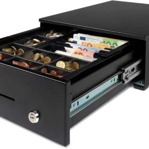safescan hd 3342 cajon portamonedas uso intensivo 8 compartimentos para monedas 8 compartimentos para billetes hasta 2 millones de aperturas micro switch