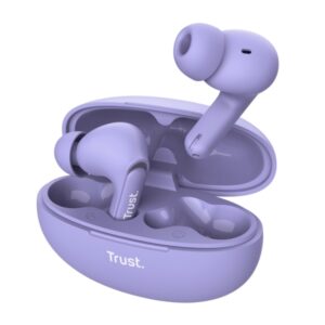 trust auriculares inalambricos yavi inalambricos color morado