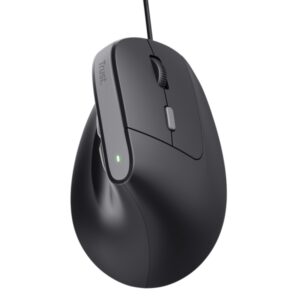trust bayo ii raton ergonomico 2400dpi 6 botones color negro