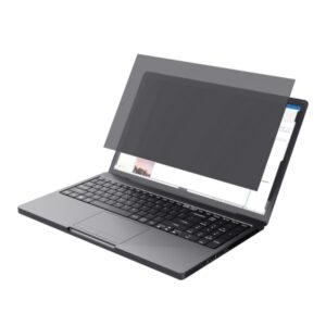 trust filtro de privacidad para portatiles de 15.6" proteccion de pantalla en espacios publicos angulo de vision de 60 grados facil de colocar y quitar