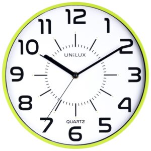unilux reloj pop diseño moderno y llamativo correa ajustable color verde