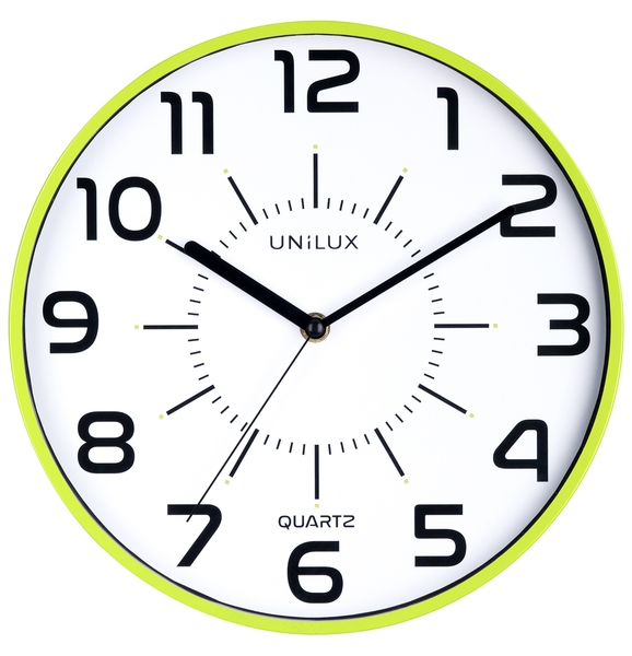unilux reloj pop diseño moderno y llamativo correa ajustable color verde