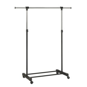 unilux perchero extend diseño moderno y elegante extensible hasta 1m acabado cromado resistente
