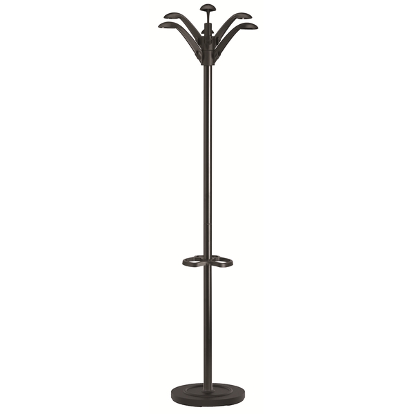 unilux perchero floral 6 ganchos diseño elegante y floral 6 ganchos para colgar prendas color negro