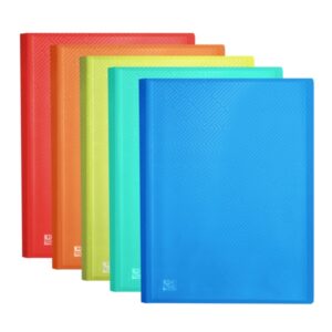 oxford urban a3 carpeta de 20 fundas soldadas a3 tapa de plastico translucido colores surtidos
